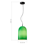 Светильник подвесной MILO E27 1х60W