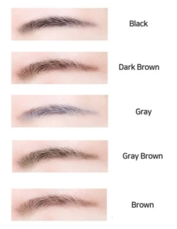 Anjo Professional Eyebrow Pencil Triangular Brown Треугольный карандаш для бровей коричневый, 1 шт