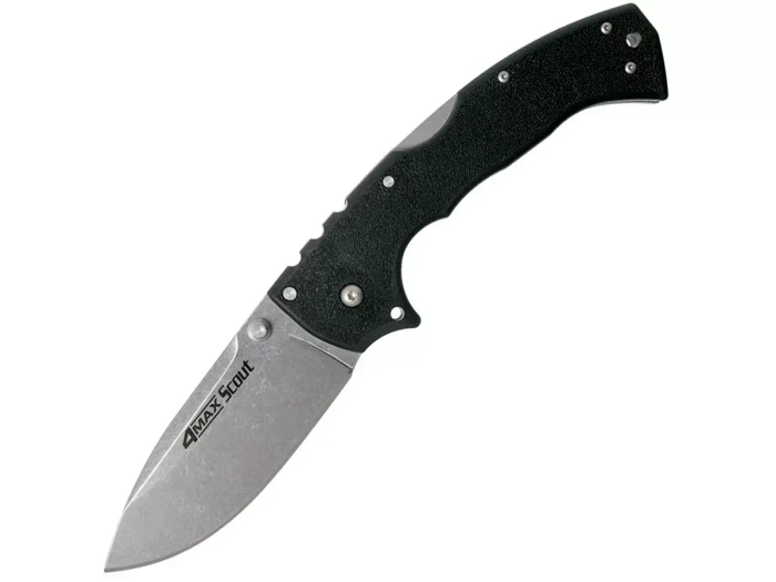 Нож складной Cold Steel 4 Max Scout, сталь AUS10A, рукоять Griv-Ex (CS-62RQ)