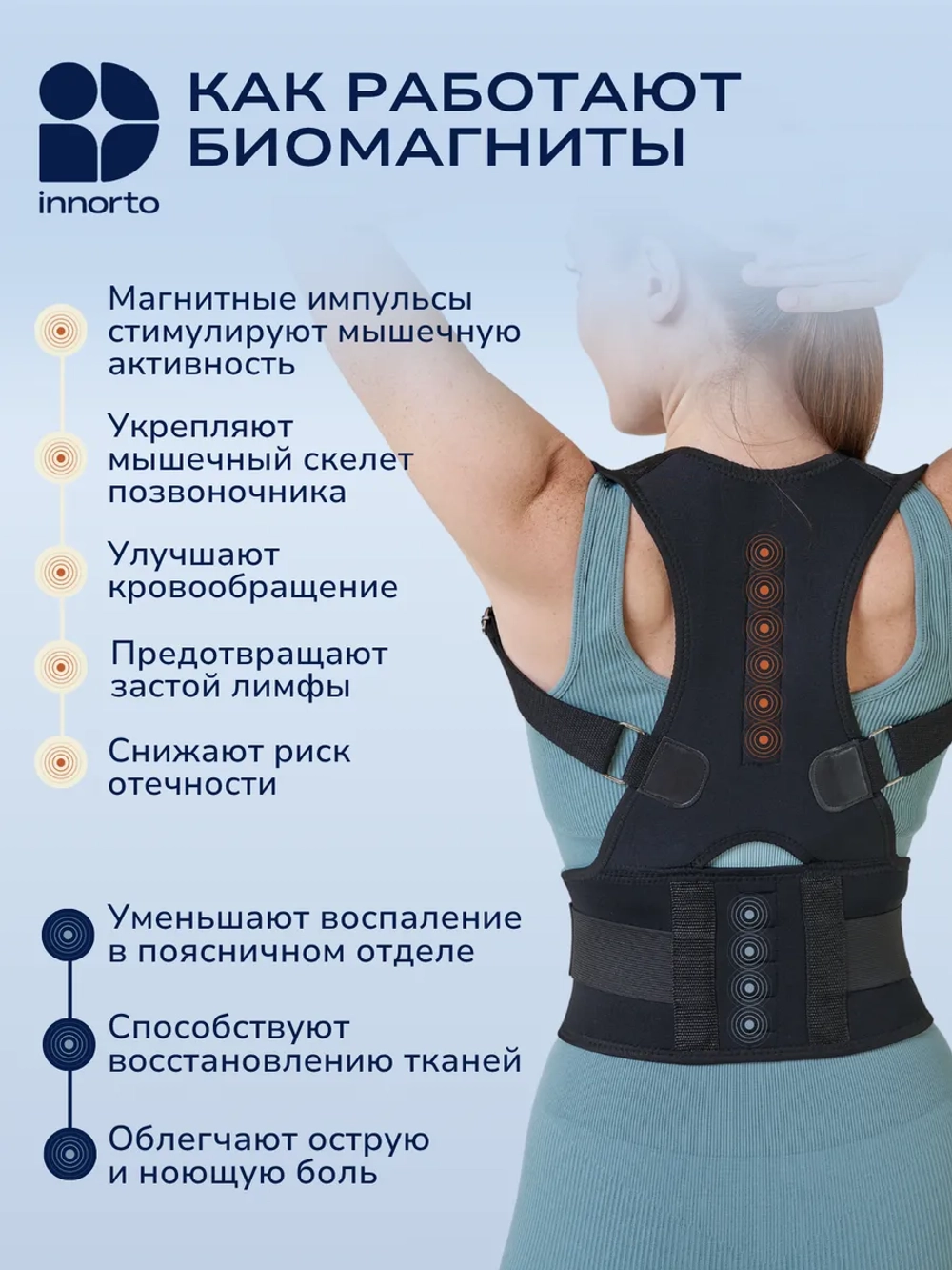 Корсет ортопедический для осанки спины 62200