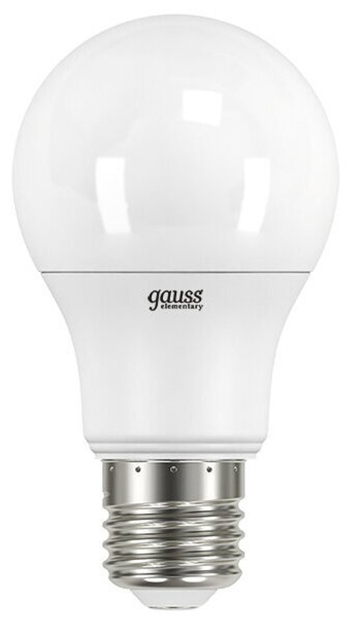 Лампа светодиодная LED 7вт 230в Е27 белый Gauss Elementary