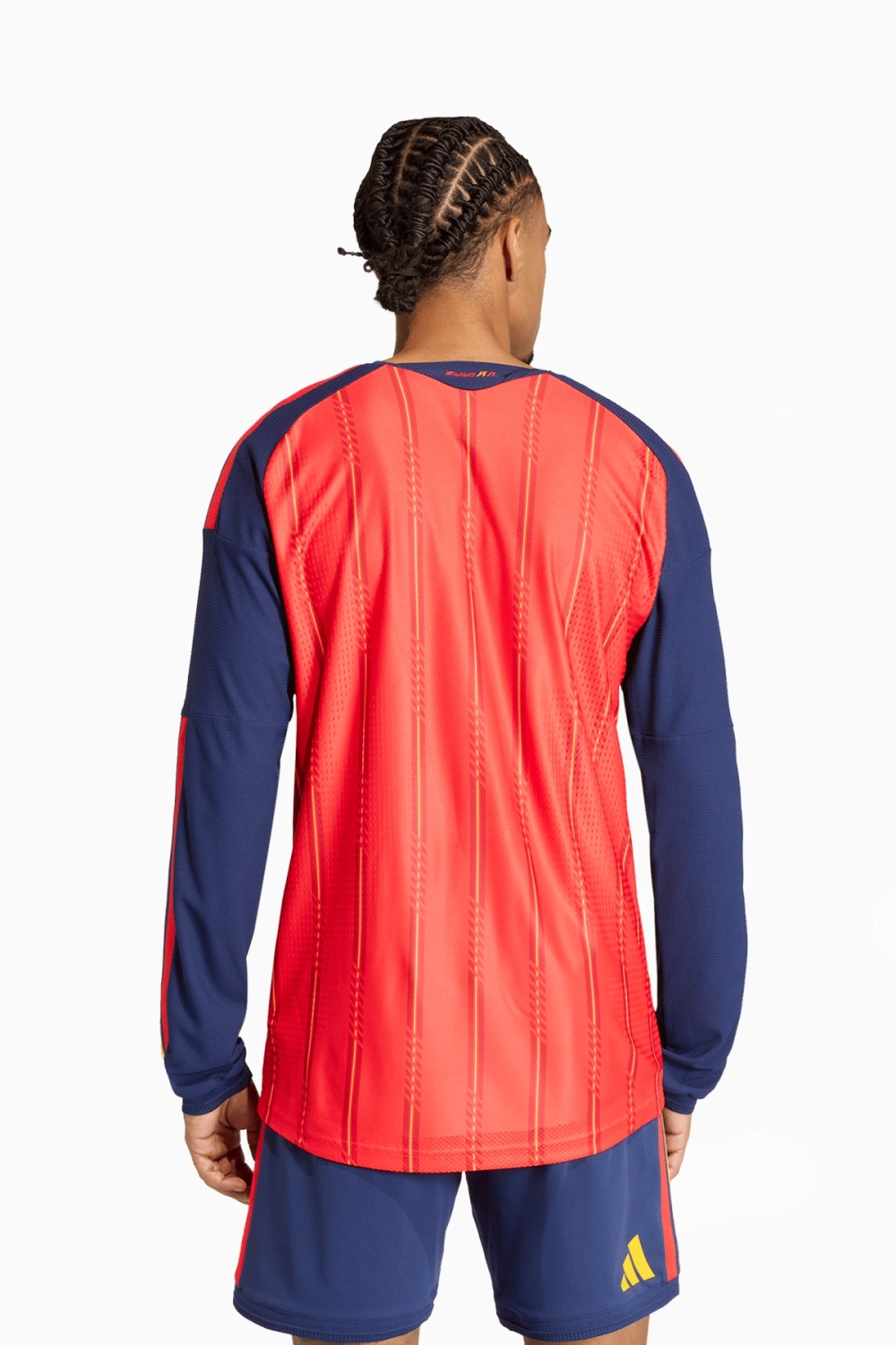 Футболка с длинными рукавами adidas Spain 2026 Home Authentic - красный