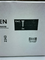 IKEA Держатель для туалетной бумаги SKOGSVIKEN, черный (из Финляндии)