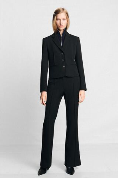 УКОРОЧЕННЫЙ БЛЕЙЗЕР С ЗАЩИПАМИ — ZARA