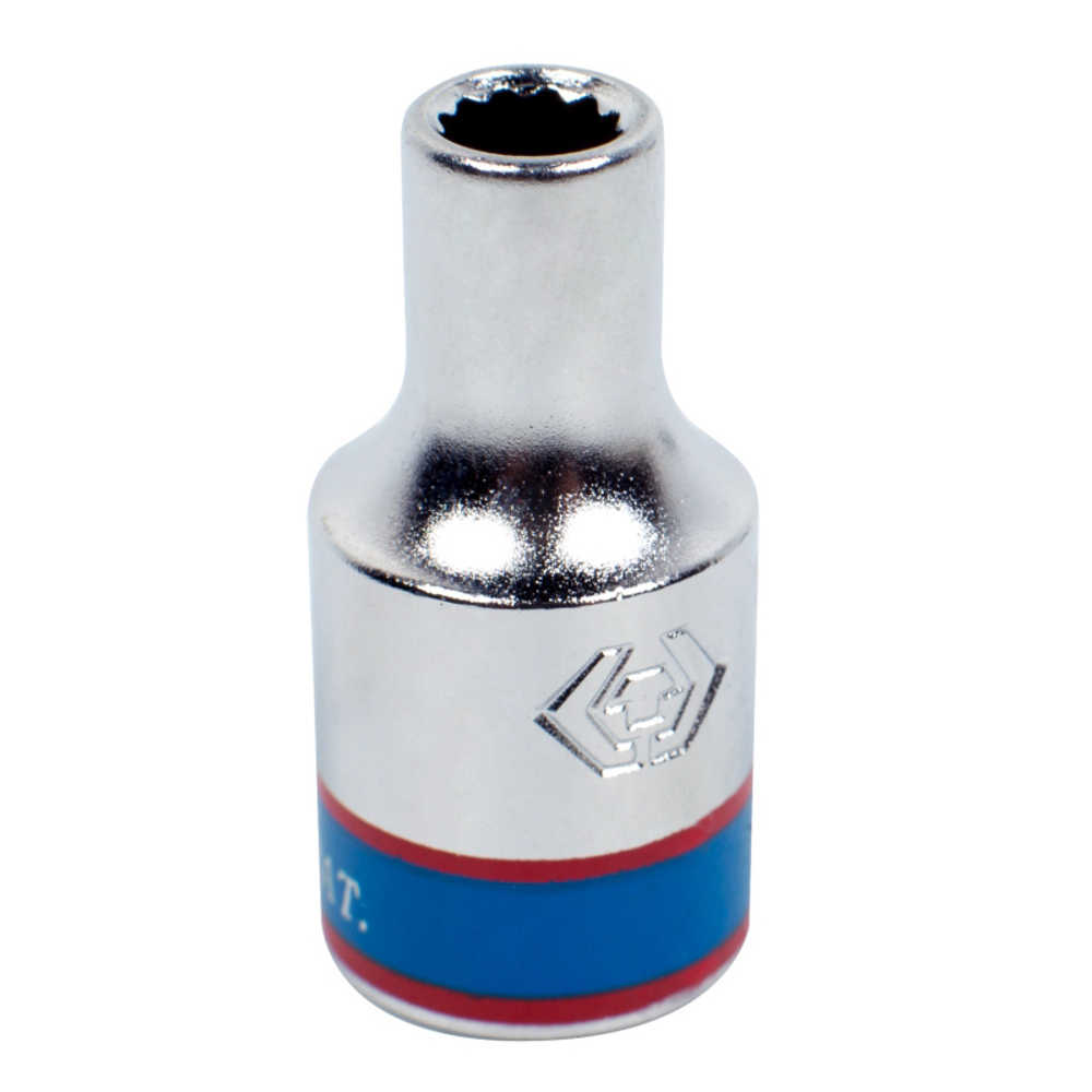 Головка торцевая стандартная двенадцатигранная 1/4", 4.5 мм KING TONY 233045M