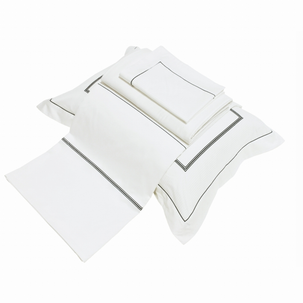 CONTRAST пододеяльник 260X240 white/vapour (белый /дым)