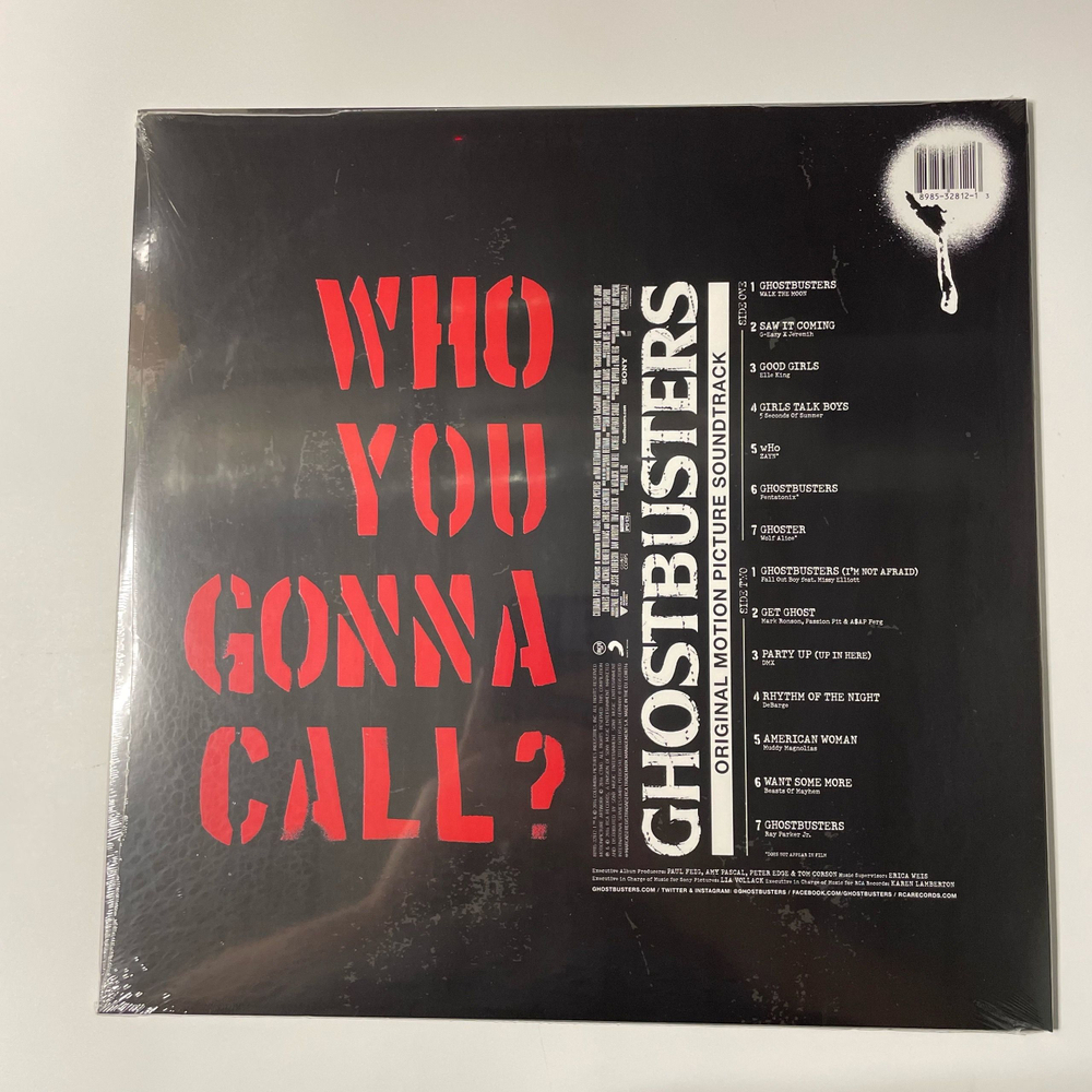 Виниловая пластинка LP Музыка Из Кинофильма Охотники За Приведениями, Ghostbusters OST (Европейский Союз)