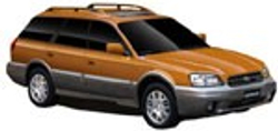 Автоковрики EVA для Subaru Outback 2/Legacy 2. Левый руль. (1998-2003)