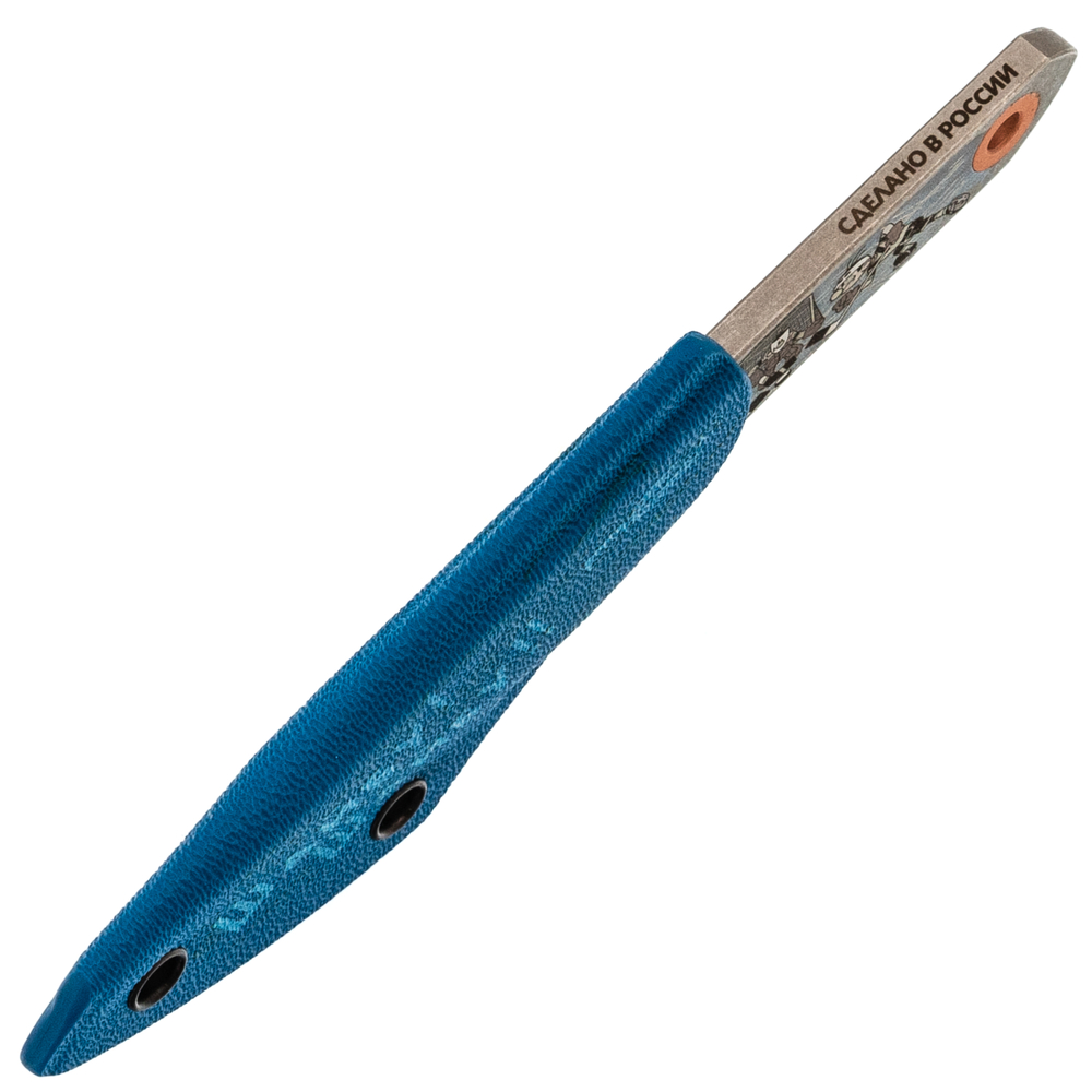 Нож скелетный N.C.Custom Koi Шайбу! Шайбу! Вымпел, сталь AUS-8