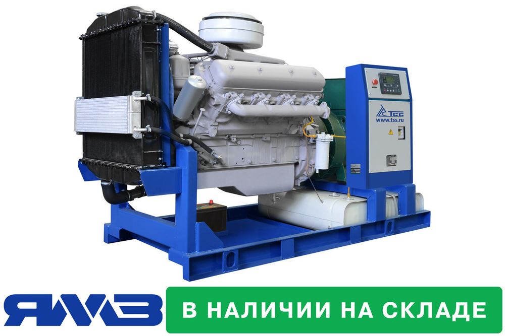 Дизельный генератор ТСС АД-100С-Т400-2РМ2 ЯМЗ Linz с автозапуском