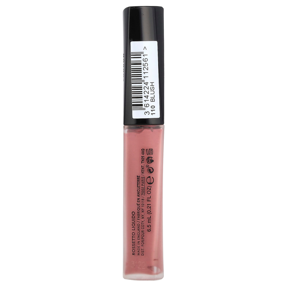 Rimmel London, Stay Matte Liquid Lip Color, румяна 110, 6,5 мл (0,21 жидк. унц.)