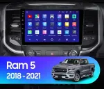 Магнитола для Dodge RAM 5 2018-2023+ - Kuberg SF-9265 QLed, Android 13, Быстрейшая, CarPlay, SIM-слот