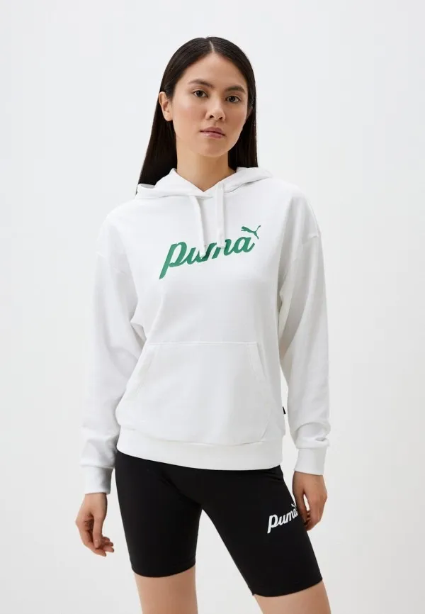 Толстовка женская PUMA ESS+ Script Hoodie TR