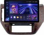 Магнитола для Nissan Patrol Y61 2004-2010 (рамка дерево) - Teyes CC3-2K монитор 13" 2K QLED на Android 10, Быстрая, 4G SIM-слот, CarPlay