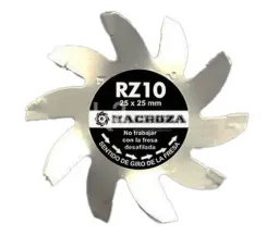 Фреза для штроборезов Macroza RZ10 25х25 мм