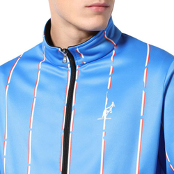 Мужской теннисный костюм Australian Double Jumpsuit With Stripes - blu zaffiro