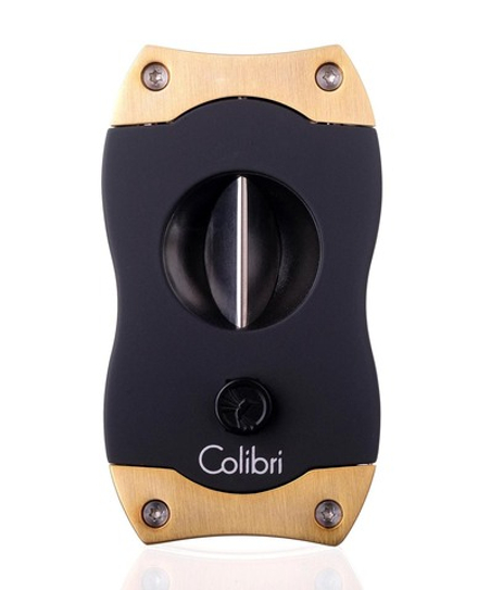 Гильотина Colibri V-cut, черная-золото
