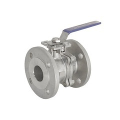 Кран шаровый фланцевый под привод нержавеющий (2PC), AISI304 DN 125 (5"), (CF8), PN16
