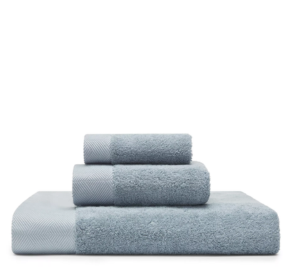 Полотенце Frette Diamonds Bordo Blue Grey (60 x 110 см)