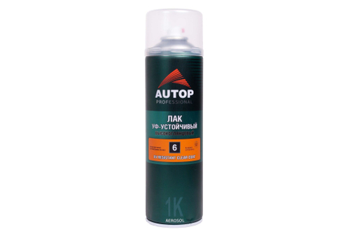 AUTOP Лак UV устойчивый высокоглянцевый №6 650 мл