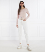 Худи WOVEN LABEL RIB CALVIN KLEIN JEANS - пудро-розовый(J20J223355)