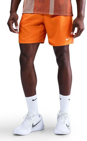 Теннисные шорты Nike Court Victory Dri-Fit 7in Tennis - bright ceramic/campfire orange/white