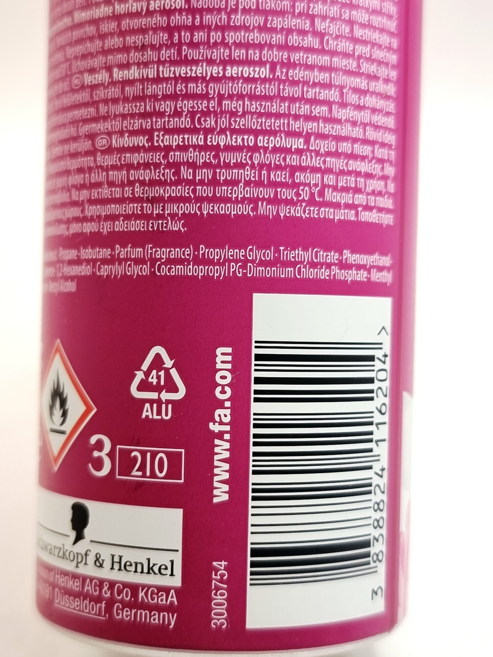 Дезодорант-спрей Pink Passion женский защита 48 часов, 150 мл