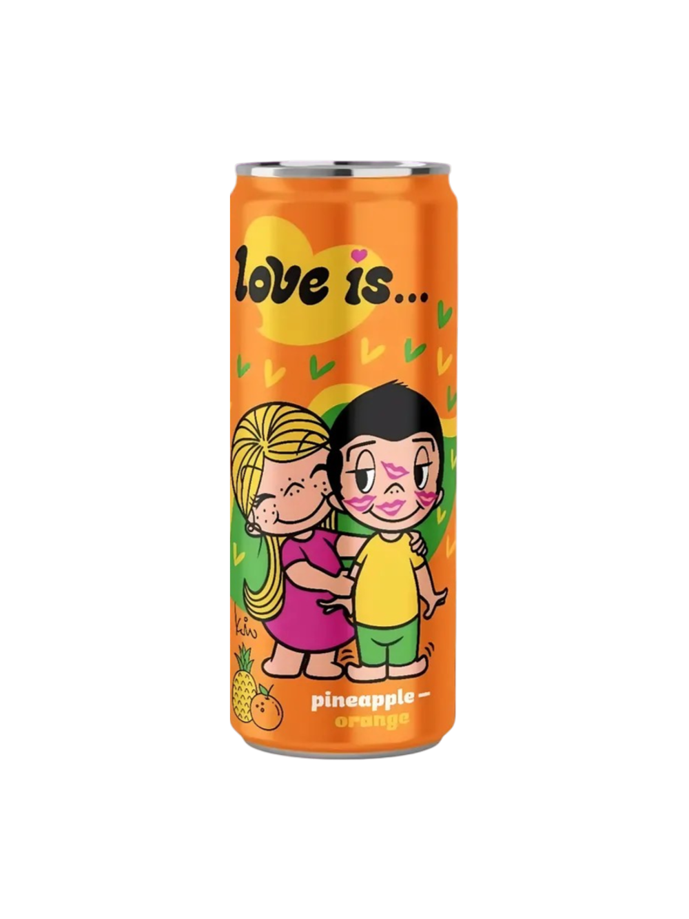 Напиток газированный LOVE IS ананас и апельсин 330мл