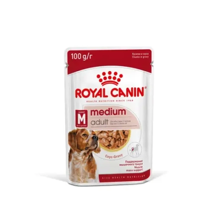 Royal Canin 100г пауч Medium Adult Влажный корм для взрослых собак средних размеров