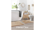 Набор ковриков для ванной и туалета с эффектом памяти Home One 51х81, 51х61 U-shape, бежевый