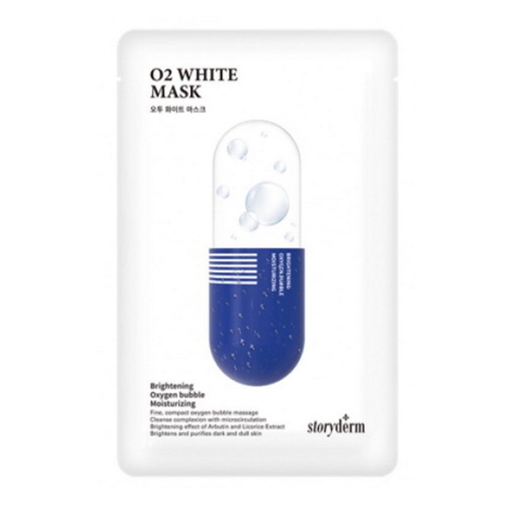 O2 White Mask Storyderm | Кислородная маска с гелевой пропиткой