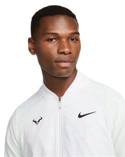 Мужская теннисная кофта Nike Court Dri-Fit Rafa Jacket - white/black