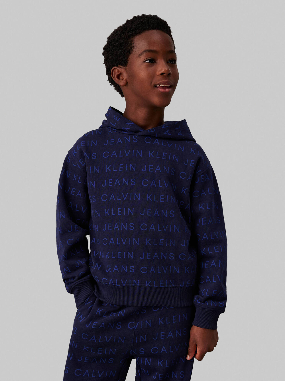Худые Calvin Klein Jeans - темно-синий(IB0IB02322)