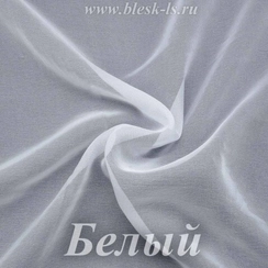Шифон 36гр/м2 - Белый, розница от 30 см