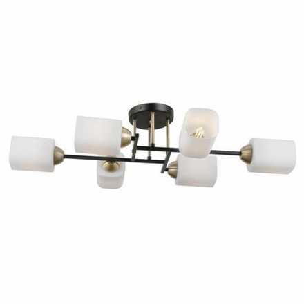 Citilux Генри CL130265 Люстра потолочная Чёрная