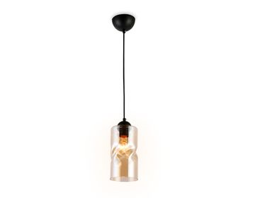 Подвесной светильник TR3555 BK/TI черный/янтарный Traditional Ambrella