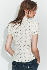 ТОП ИЗ ПОПЛИНА С ЗАВЯЗКАМИ — ZARA