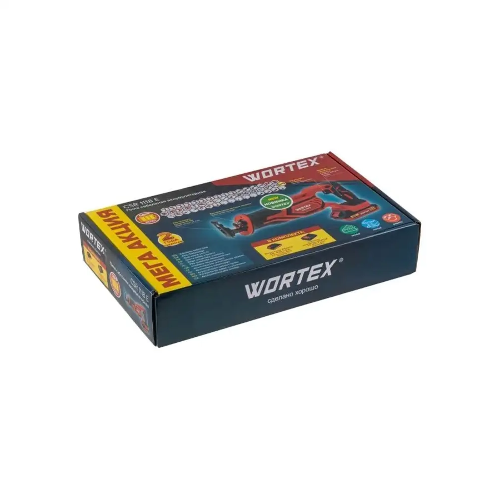 Аккумуляторная сабельная пила CSR 1118 E WORTEX 0329282