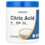 Nutricost, Лимонная кислота, без добавок, 454 г (16,2 унции)