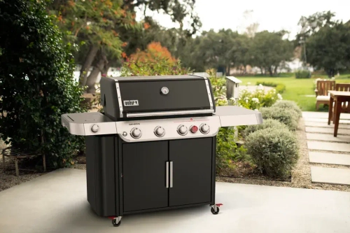 Газовый гриль Weber Genesis E-435 (черный)