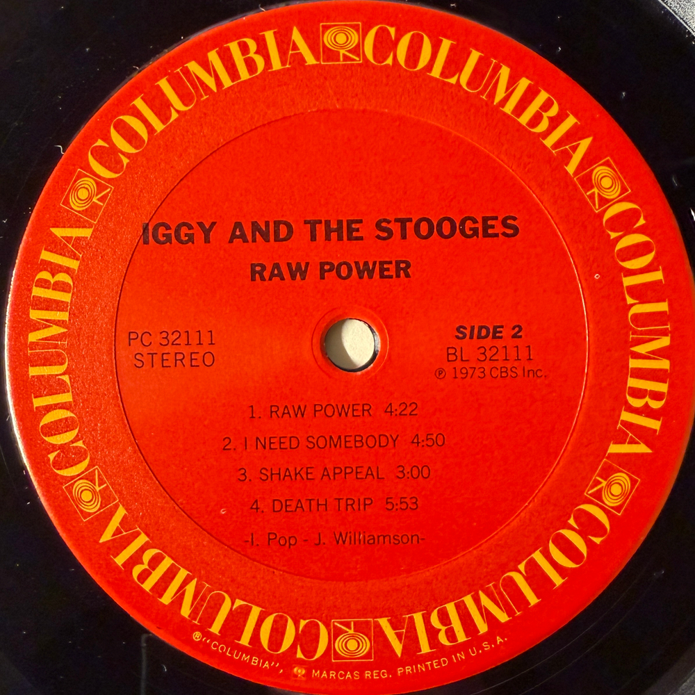 Iggy And The Stooges ‎– Raw Power (США 1976г.) Т