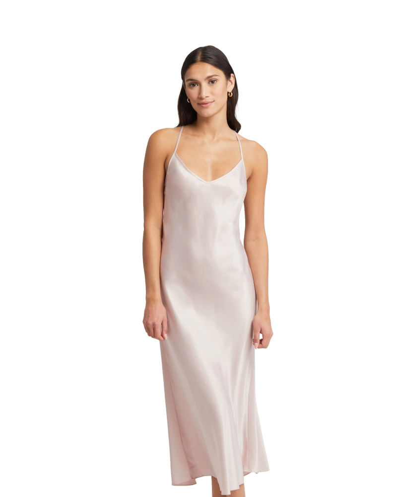 ночная сорочка из шармёза Rya Collection Stunning пыльная роза