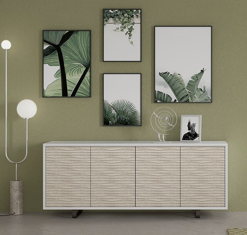 Буфет Nora 3052.5 Blanco mate/Polar Disemobel