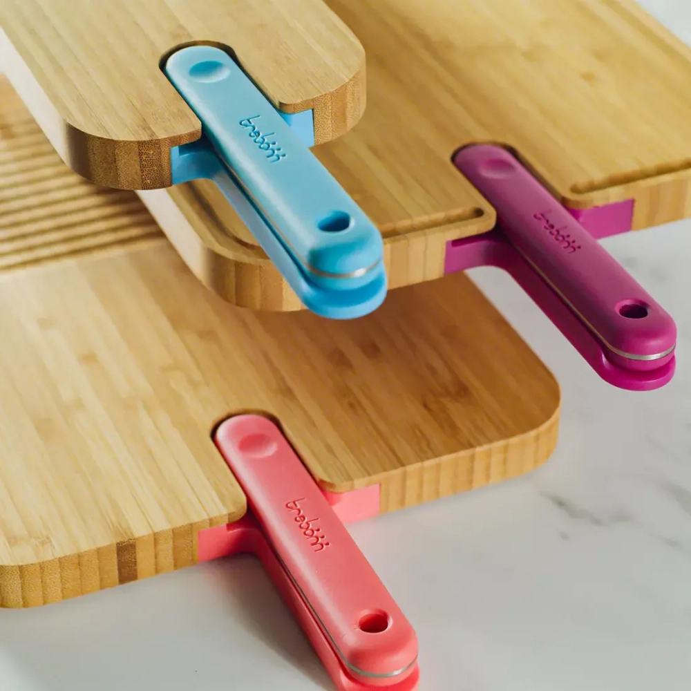 Доска разделочная 43x24x2.4см Trebonn Chopping boards and Knives розовая