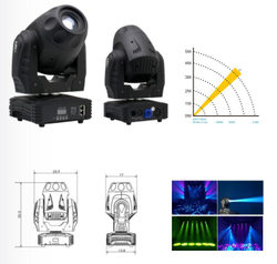 HM SP60 60W LED BEAM SPOT Moving Head