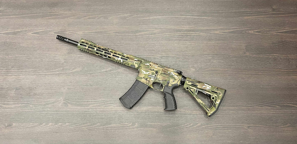 Карабин STM-545 cal. 5,45х39, 14,5", SPR, Cerakote MultiCam