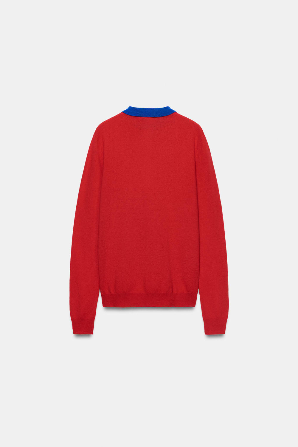 Свитер поло из 100% мягкой шерсти — ZARA