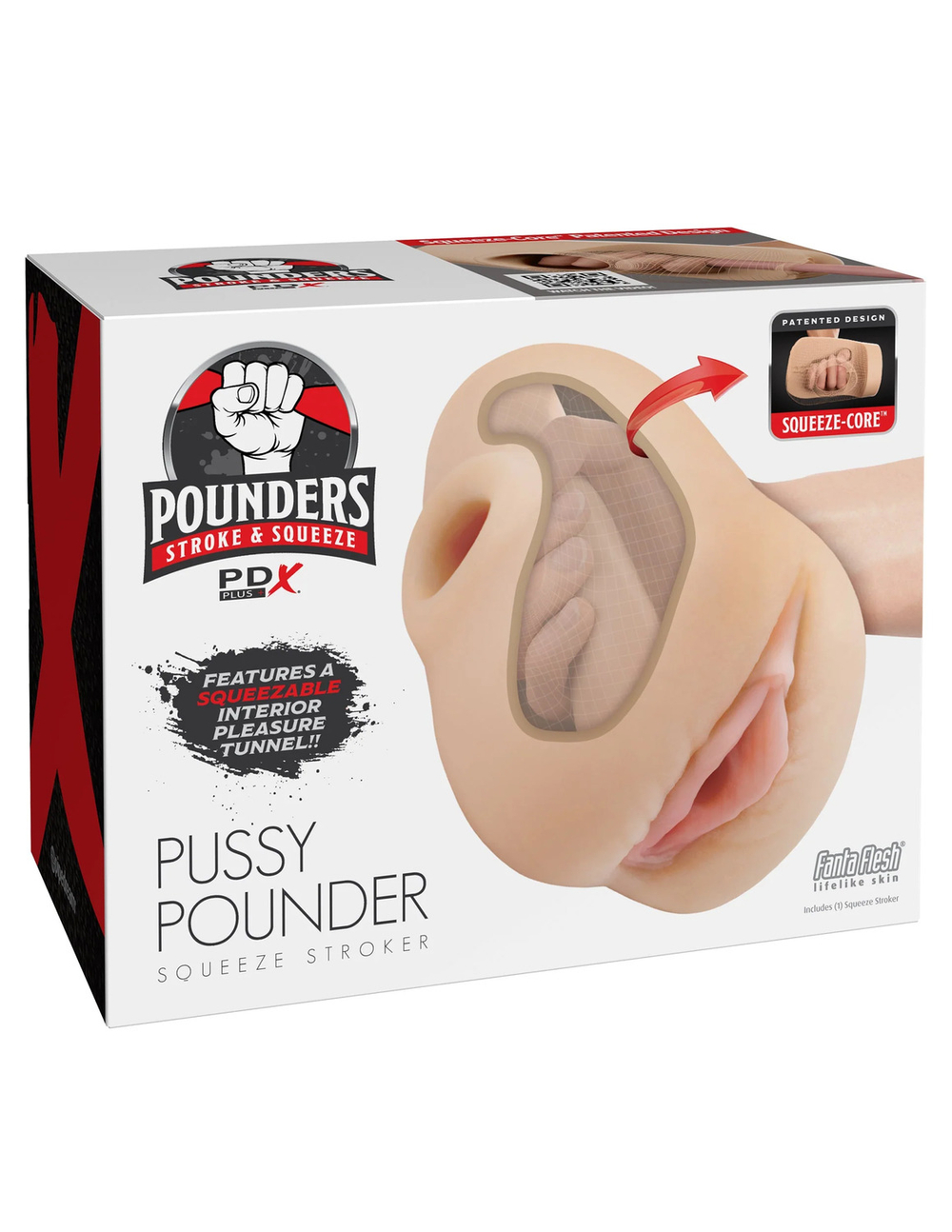 RD43521 / Мастурбатор-вагина Pussy Pounder Squeeze