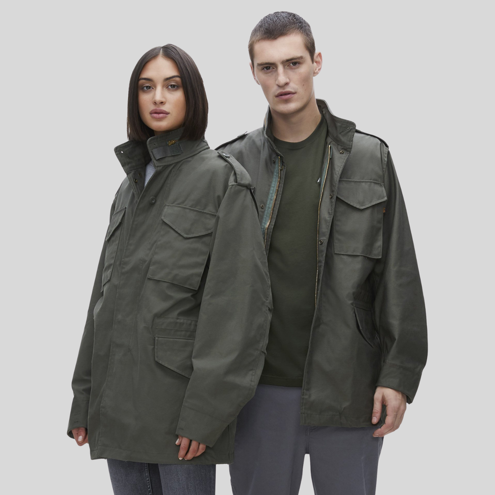 Куртка Alpha Industries М-65 Olive Green (Зеленая)