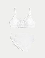 Бюстгальтер Amelia Lace без косточек с полными чашками - Marks & Spencer